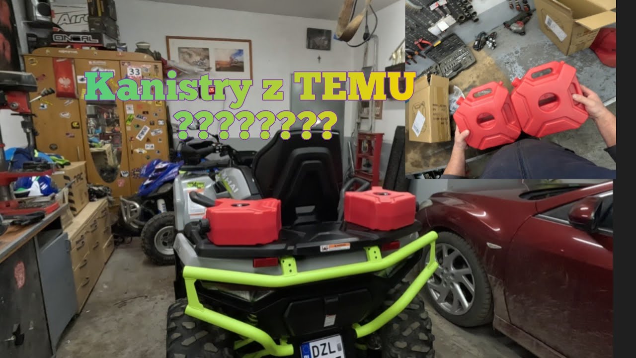 Linhai Landforce 650 pro #2 - kanistry 5l z TEMU 😱😱😱