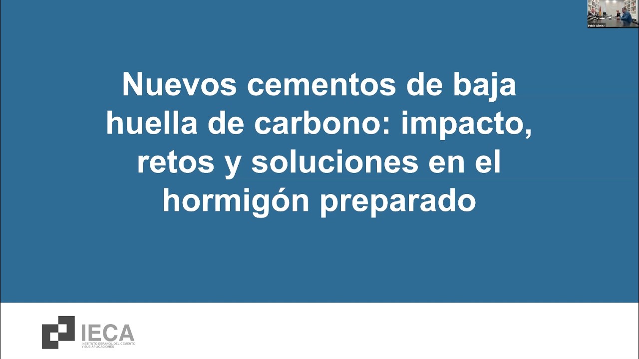 Webinar ANEFHOP IECA Nuevos cementos de baja huella de carbono