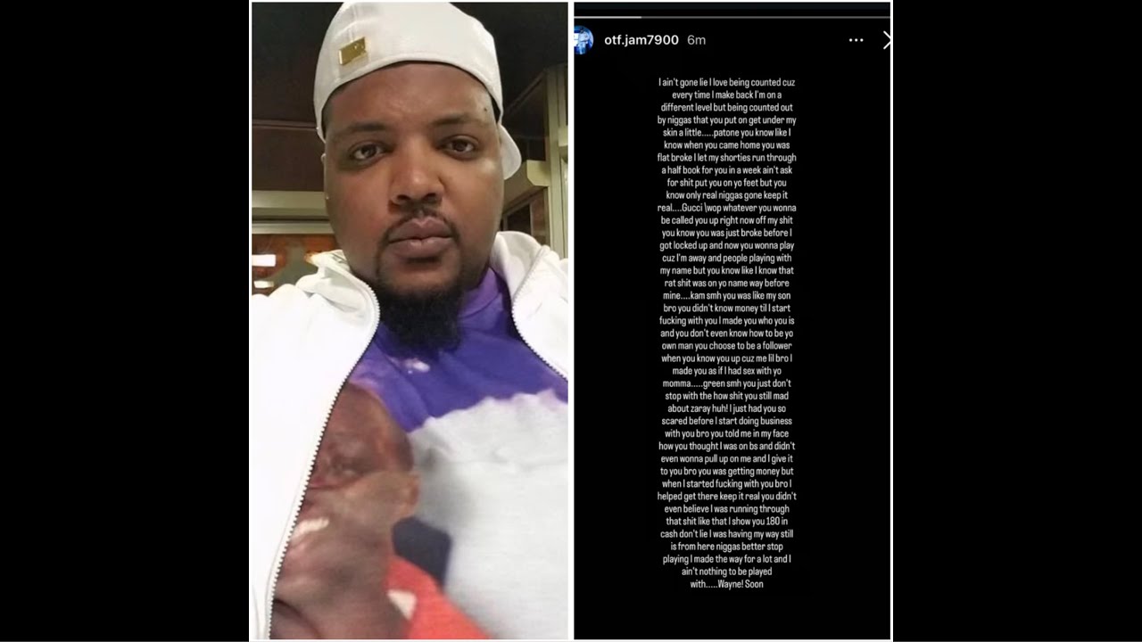 В деле Lil Durk обнаружен новый информатор, и OTF Jam просто бомба! 😱‼️