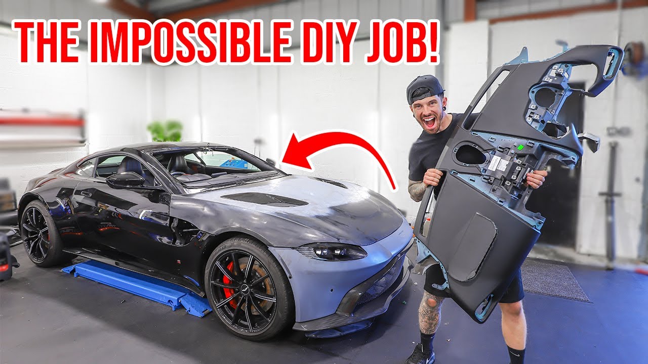 REBUILDING A WRECKED 2019 ASTON MARTIN VANTAGE | PT5