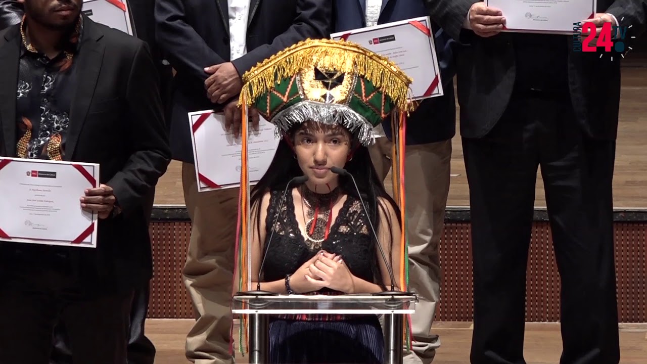 Renata Flores. Discurso de agradecimiento