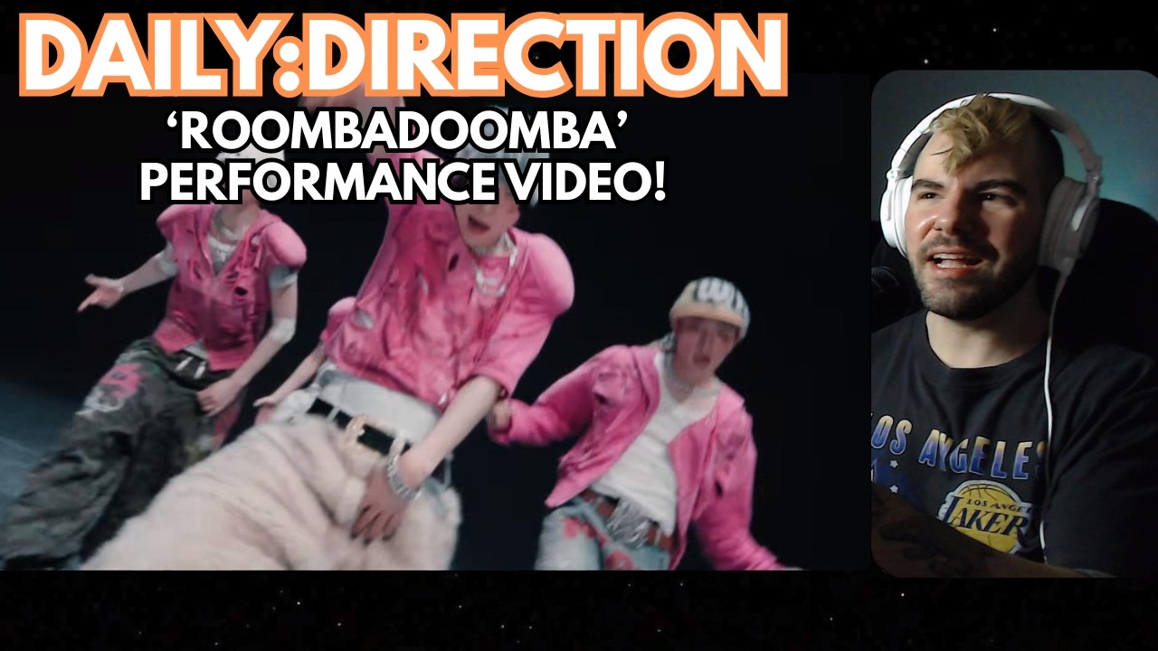 DAILY:DIRECTION - 'Roombadoomba' Performance Video Reaction!