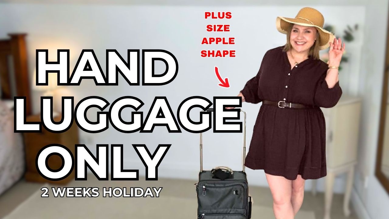 Pack with me for a 2 week holiday using only hand luggage! 