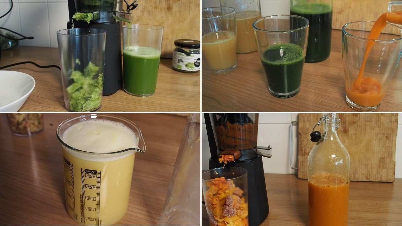 3x Slowjuicer sap recepten (gezond en lekker!)