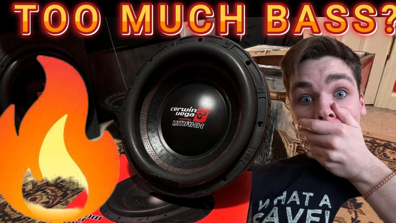 Brutal BASS Tests (GOT TOASTY)| Cerwin Vega VMAXX 12in