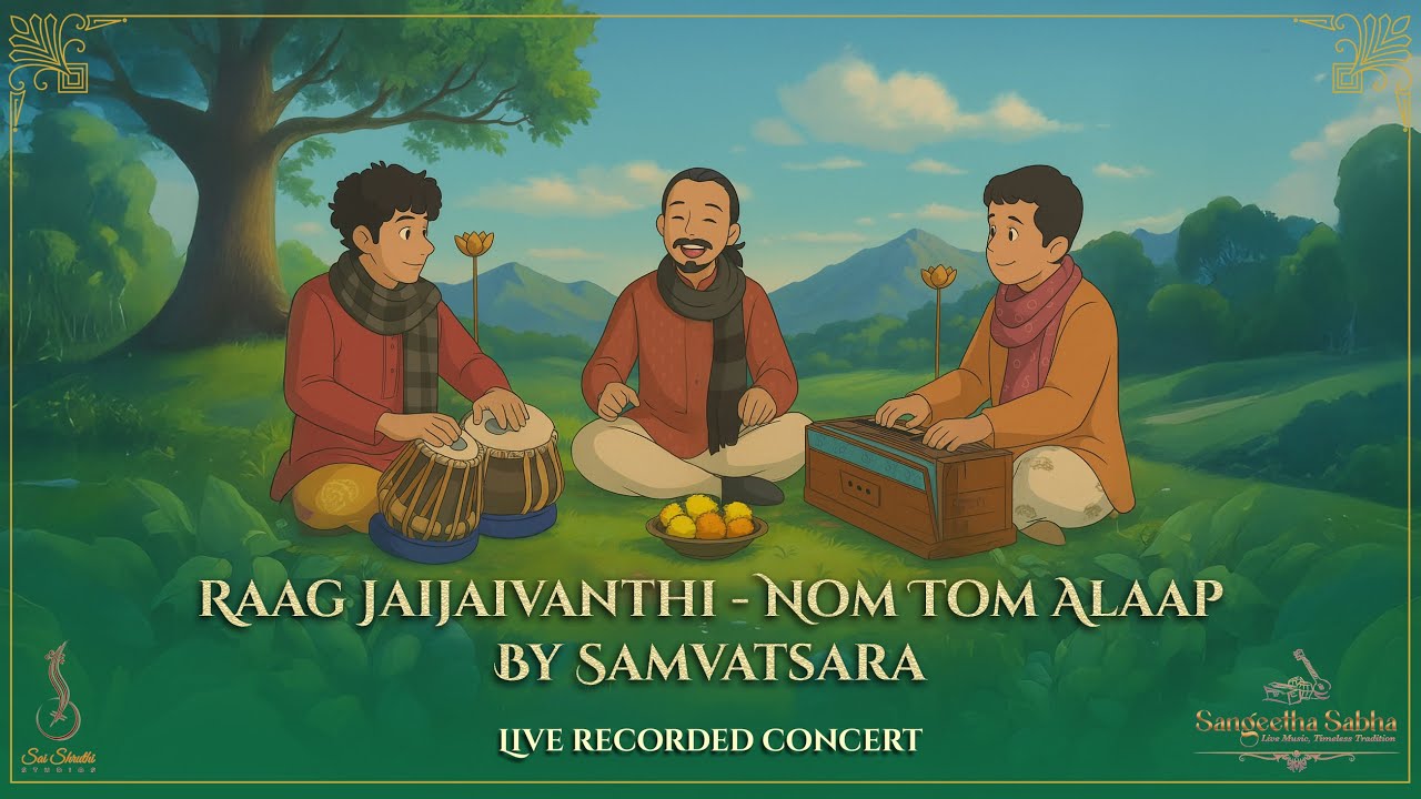 Raag Jaijaivanti - Live Indian Classical Vocal Concert | Samvatsara | Meditative Nom Tom Alaap