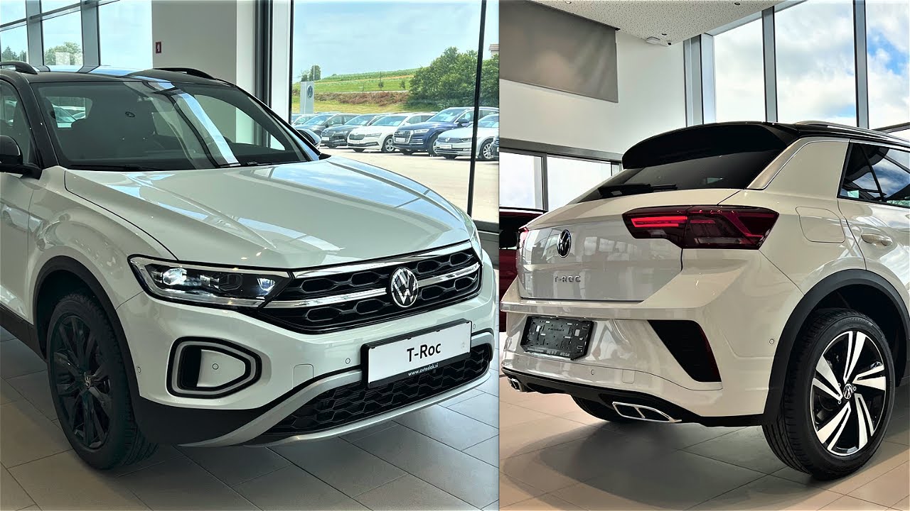New Volkswagen T-ROC Style 2023 vs New Volkswagen T-ROC 2023 R Line Comparison