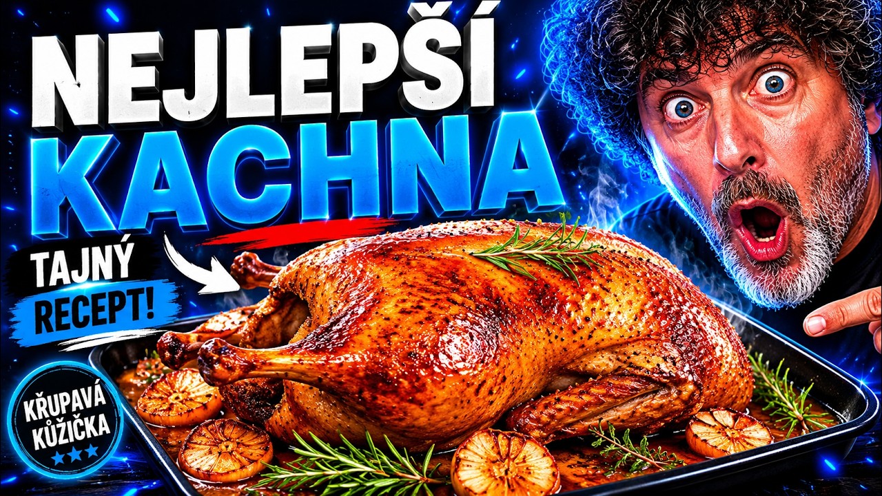 Nejlahodnější pečená kachna! Jak upéct kachnu podle starého receptu? 🦆🔥