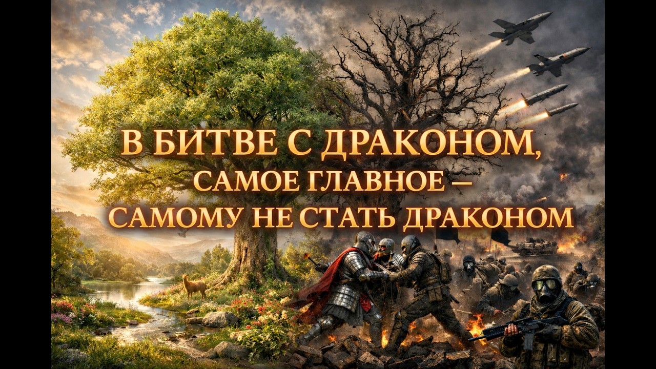 🔥 В БИТВЕ С ДРАКОНОМ САМОЕ ГЛАВНОЕ — САМОМУ НЕ СТАТЬ ДРАКОНОМ🔥«Тварь ли я дрожащая или право имею?»