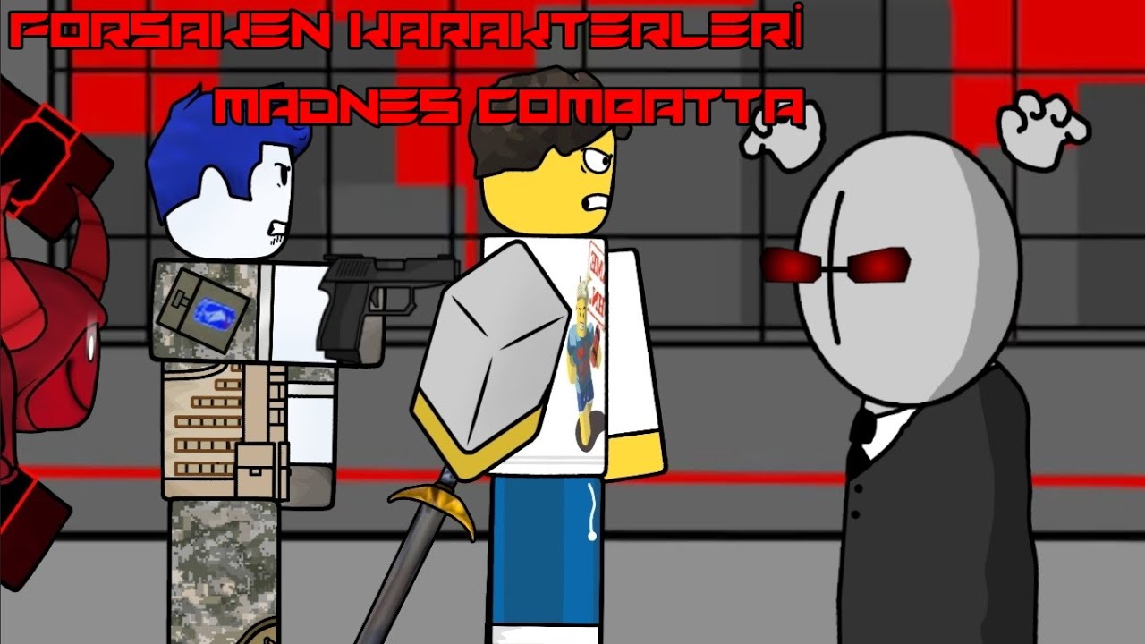 FORSAKEN KARAKTERLERİ MADNESS COMBATTA(@karanlık_animasyon  bu videoda seslendirme yapmıştır!)
