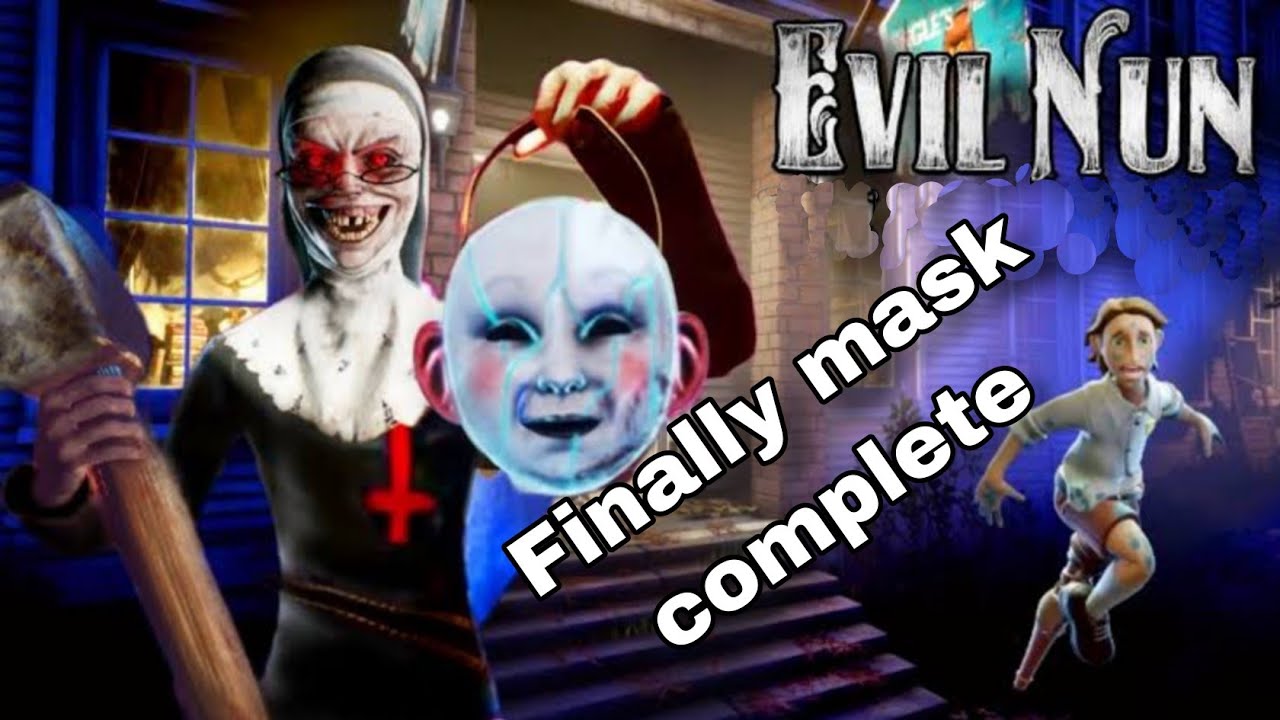 Evil nun||  Finally mask complete😇 , आखिरकार मास्क पूरा हुआ #evilnun#gaming#viralvideo #viralgameing