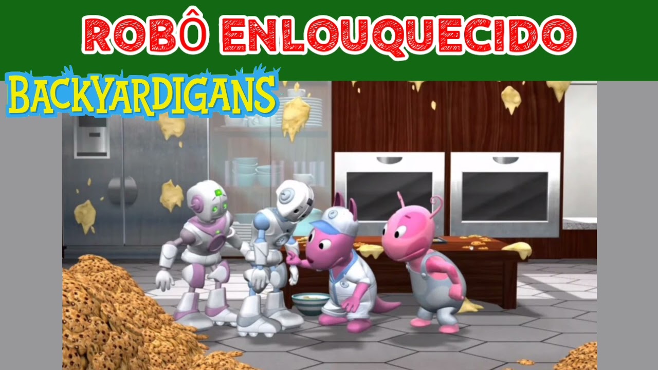 Os Backyardigans - Robô Enlouquecido (Uniqua e Austin) Clips Musicais