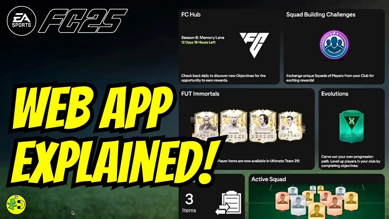 FC 25 Web App Explained