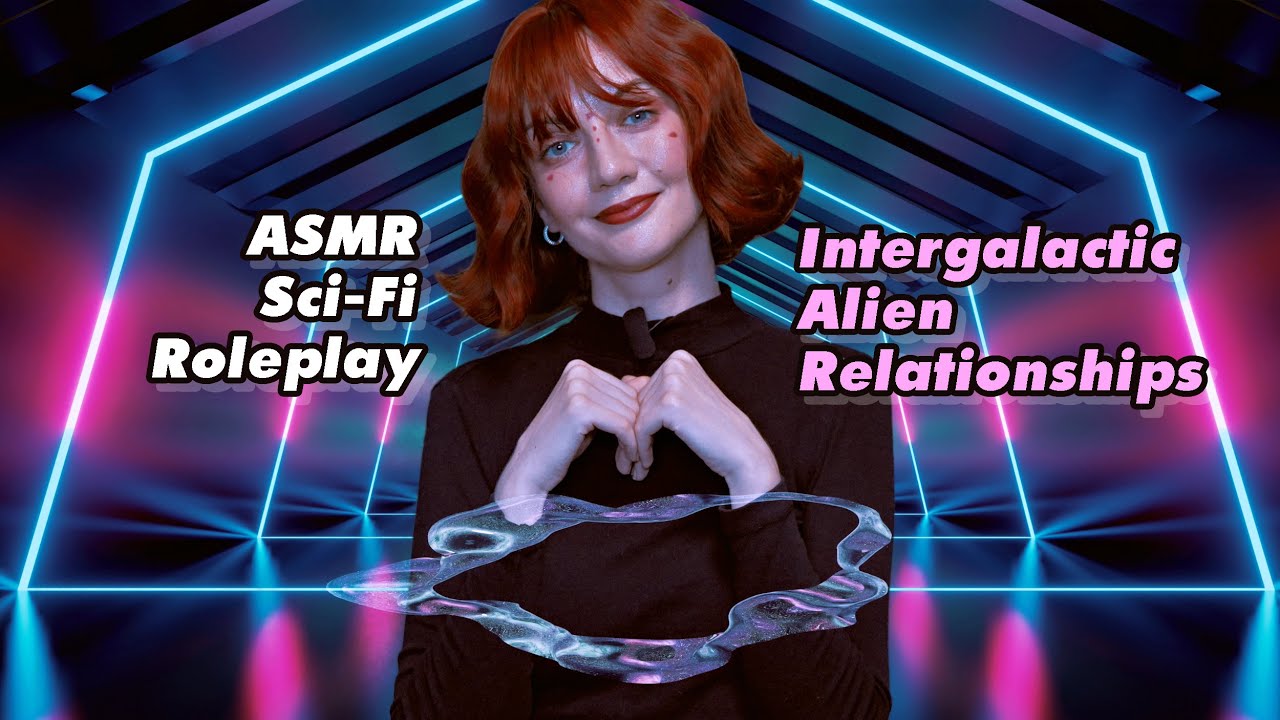 ASMR Sci-Fi Dating Roleplay | Alien Girlfriend Interviews You for Intergalactic Relationship 💜🌌🛸