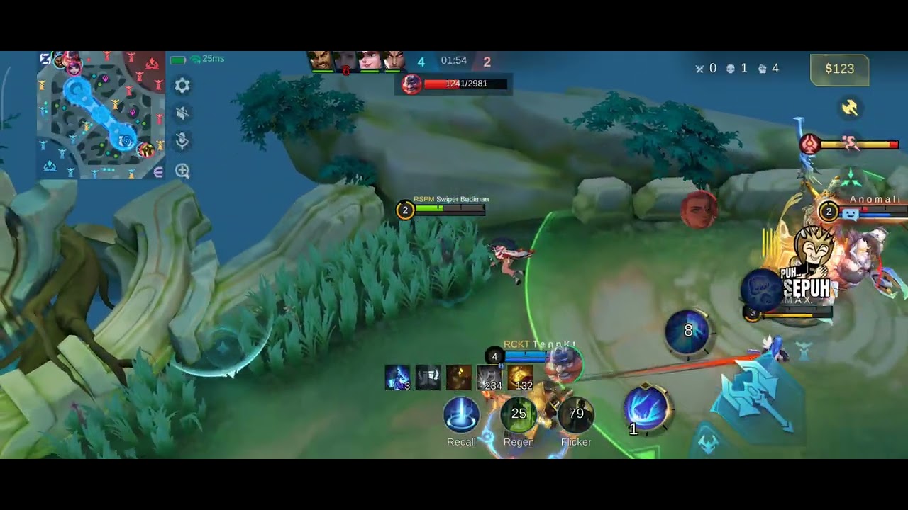 Lesley 99 Provinsi Vs Miya 26 Kota@MobileLegends5v5MOBA 
