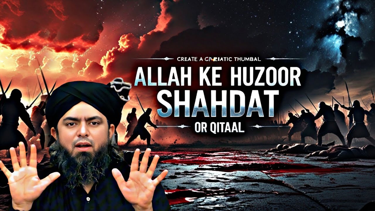 🥹Allah Ke Huzoor Shahadat aur Qitaal🌍| Quran o Sunnat Ki Roshni Me✨| Engineer Muhammad Ali Mirza⏩