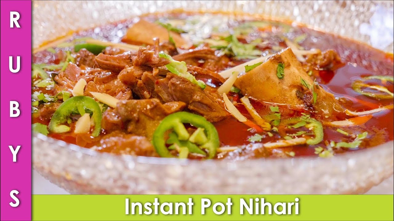 Instant Pot Nihari Mutton Nihari Recipe in Urdu Hindi  - RKK