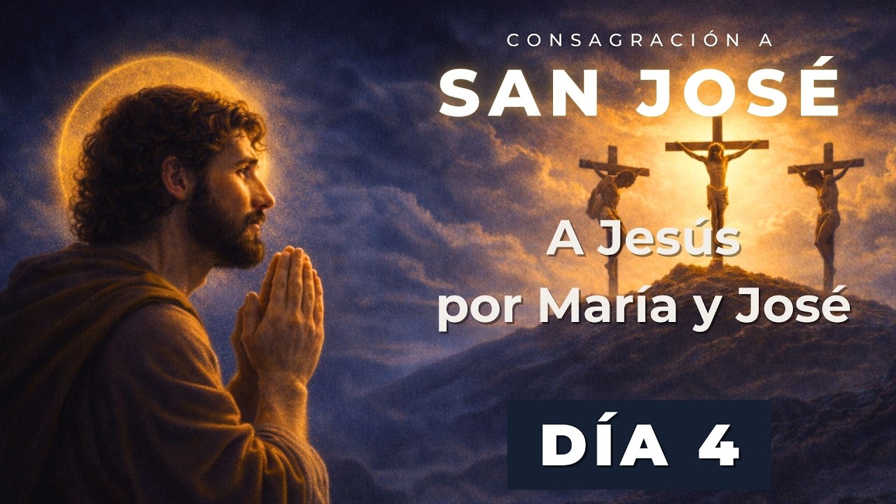 Consagración a SAN JOSÉ Día 4 | San José te lleva a Jesús