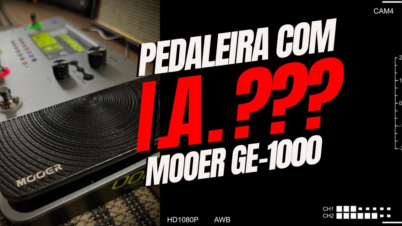 Review da Pedaleira MOOER GE-1000