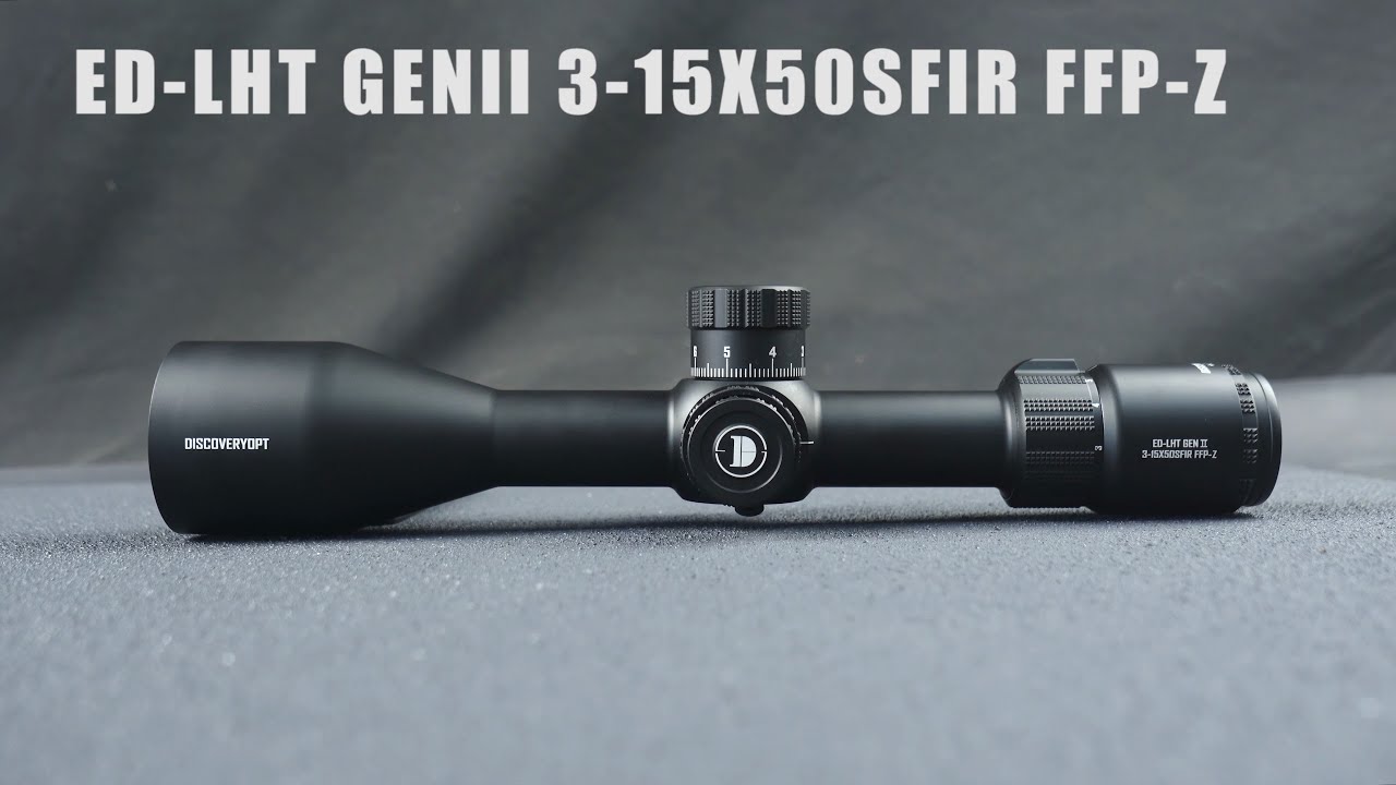 DISCOVERYOPT ED-LHT GEN-II 3-15X50SFIR FFP-Z Rifle Scope