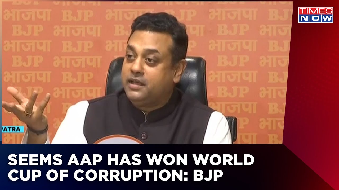 Seems AAP Party Has Won World Cup Of Corruption:  Sambit Patra Slams AAP | English News