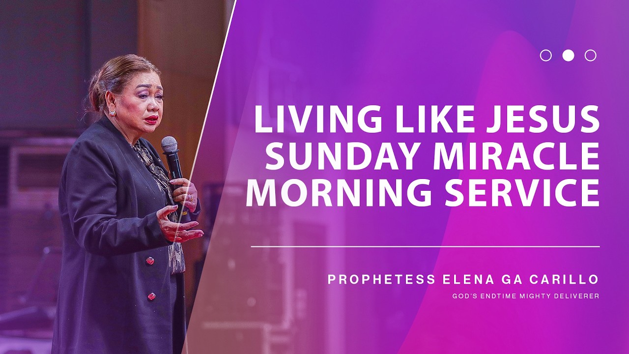 March 8, 2026 I Living Like Jesus Sunday Miracle Morning Service
