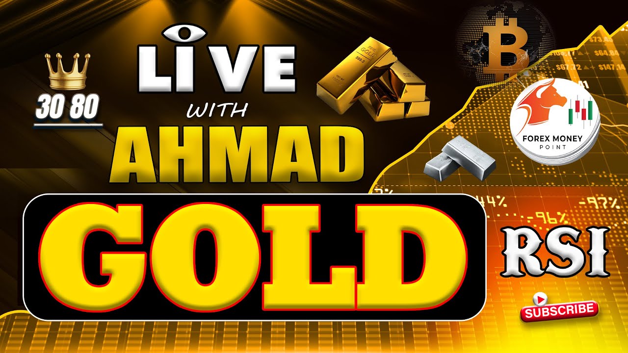 GOLD LIVE TRADING by FOREX MONEY Session# 522 | AHMAD by FOREX MONEY #gold #xauusd #rsi