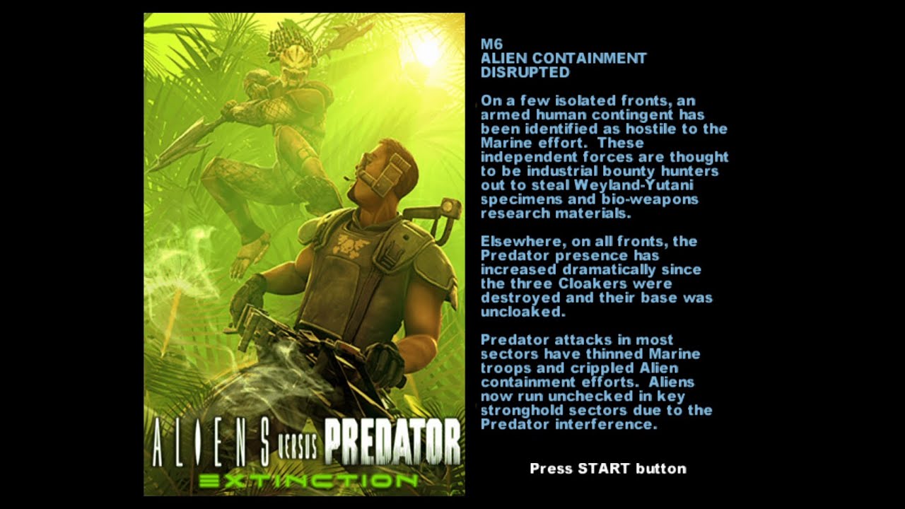 Aliens Versus Predator: Extinction - Marine Campaign (Mission 6)