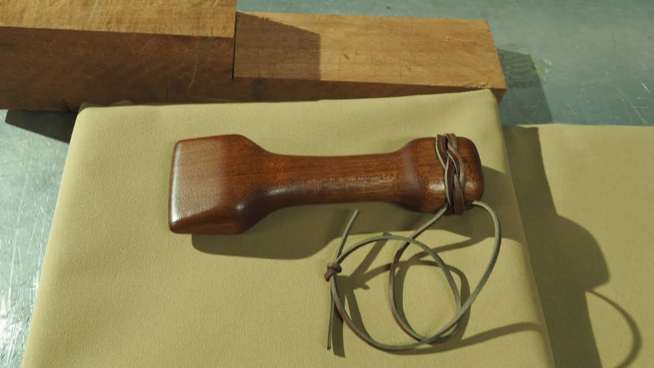 Sailmaking tools part 1 : The seam rubber