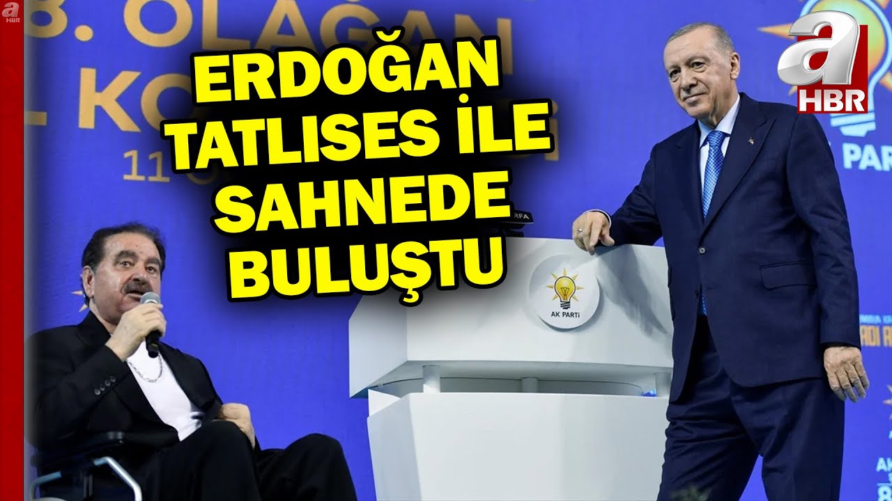 Başkan Erdoğan, İbrahim Tatlıses ile birlikte türkü söyledi! İşte o anlar... | A Haber