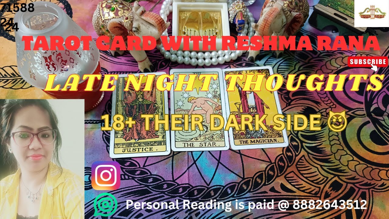 Partner dark feelings 18+ VO AAPKE BARE MAIN KYA SOCHTE HAI - UNKI FEELING❤️HINDI TAROT READING❤️