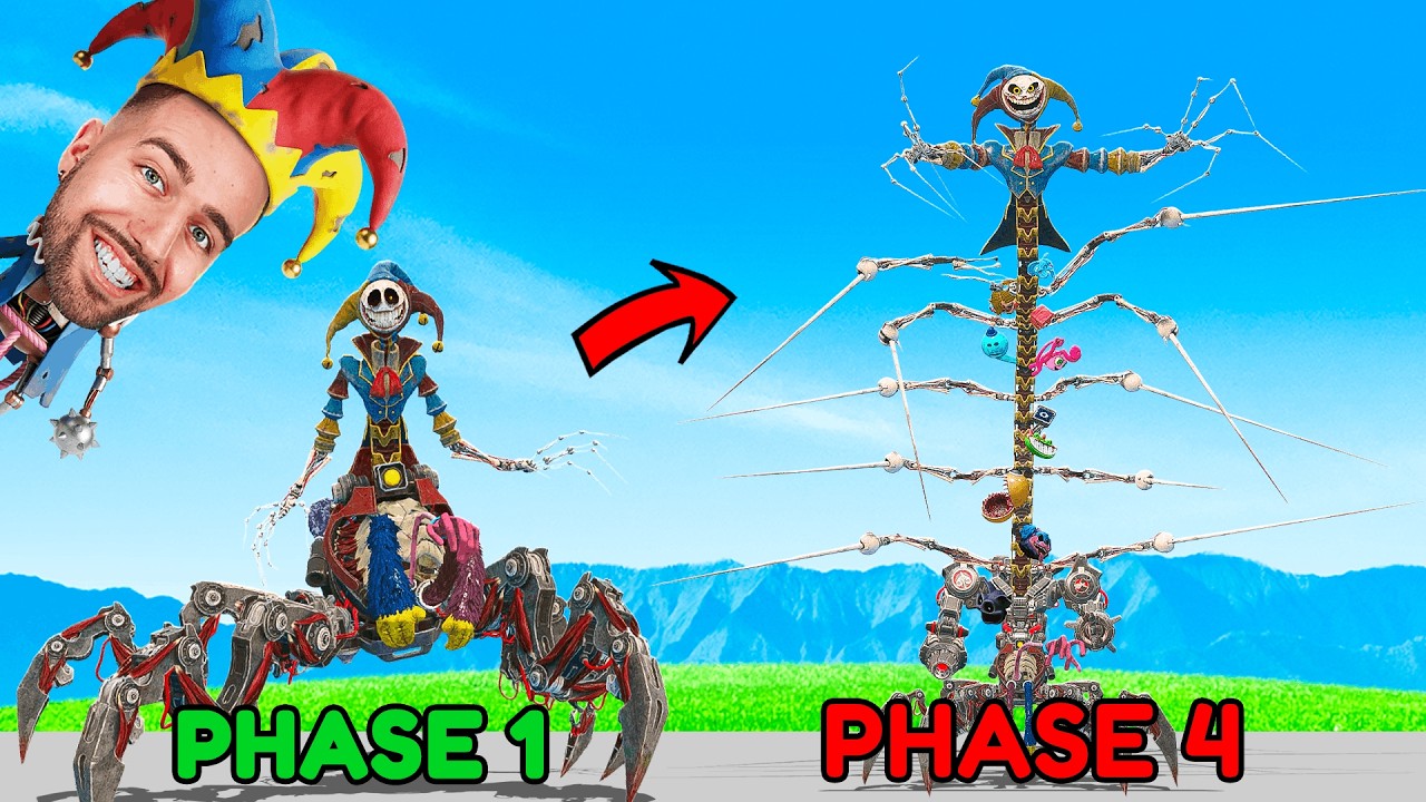 NEW EVOLUTION PROTOTYPE PHASE 4 POPPY PLAYTIME CHAPTER 5!!