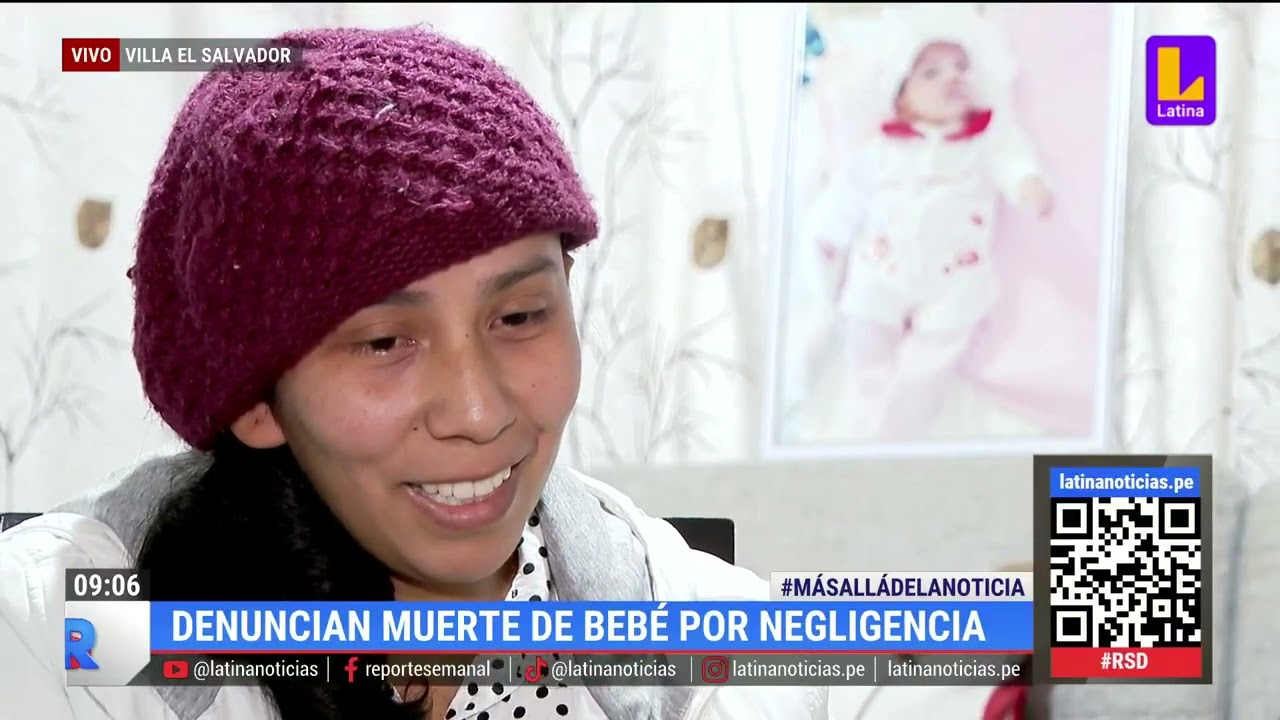 Padres denuncian muerte de su bebé por mala praxis del hospital de Villa el salvador