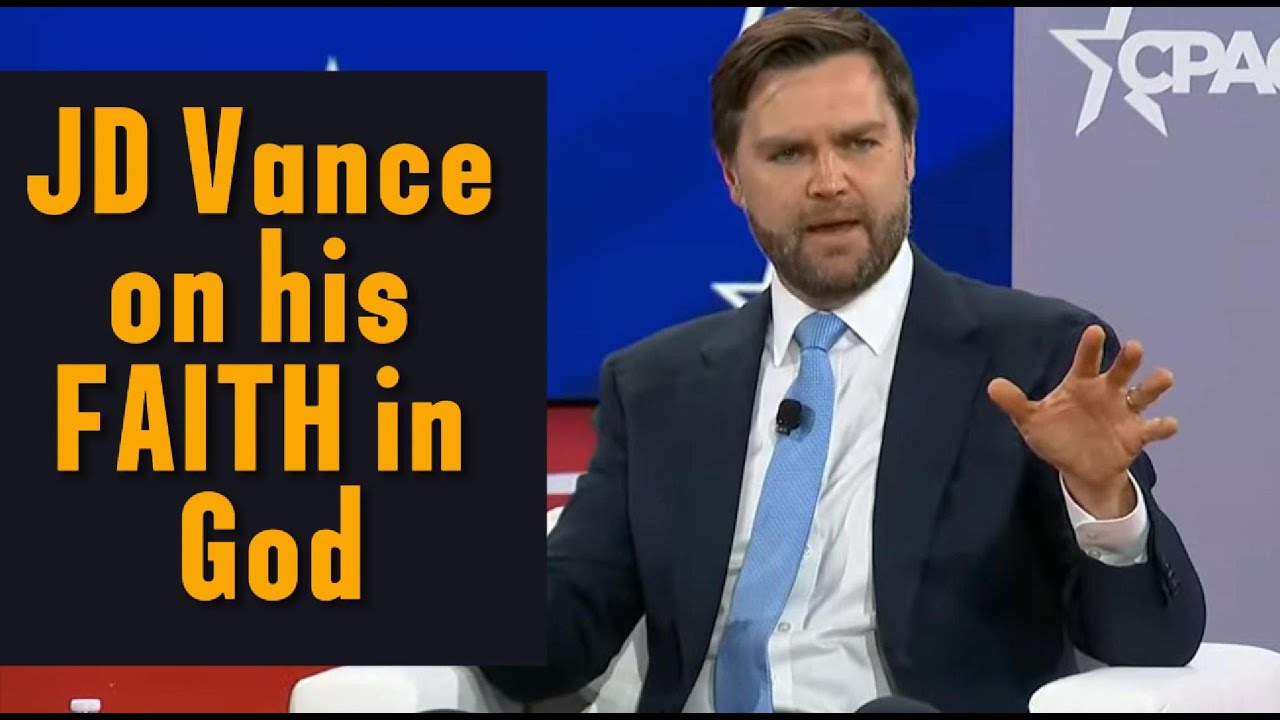 JD Vance Talk About his Faith in God | #jdvance #conservative #republican #christian