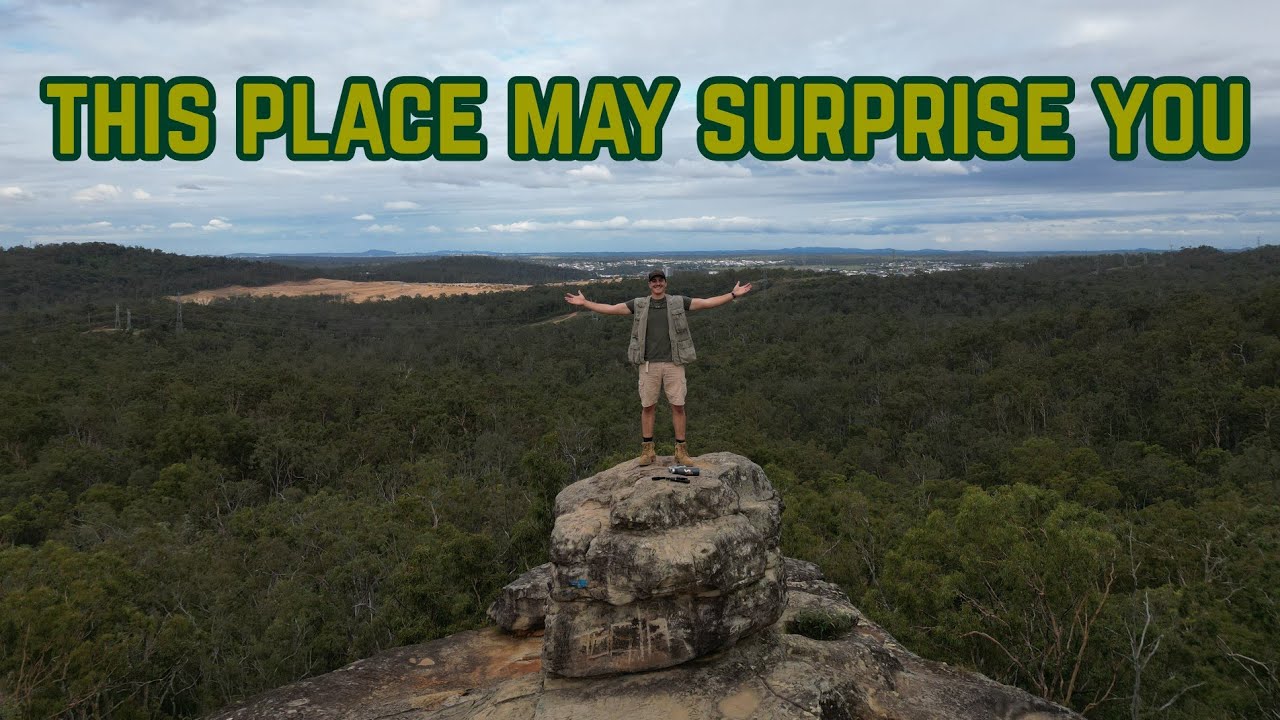 Hiking in Ipswich and Brisbane - you could step on a mine |stay on the track!| White Rock |