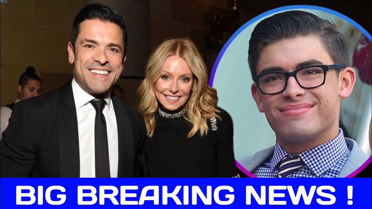 Kelly Ripa gives her son Michael a strict warning during LIVE