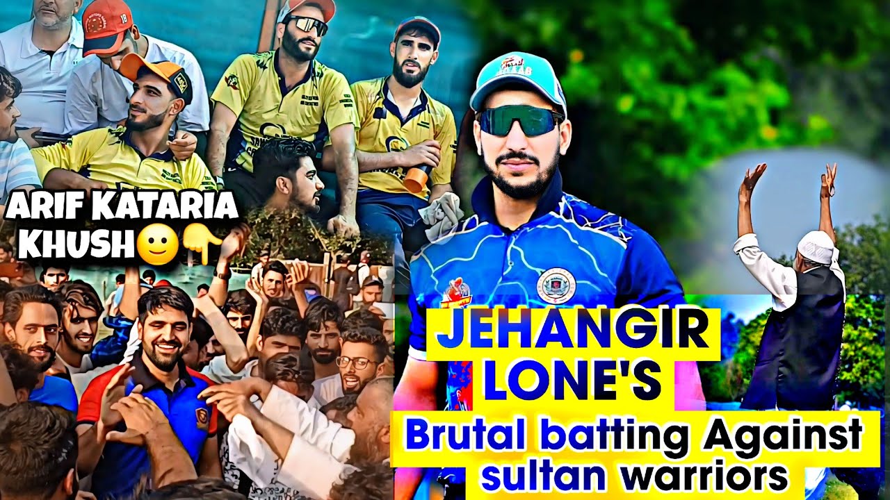 Jehangir lone ki Khatarnak batting Sultan Warriors k khilaf arif Kataria khush hogaye sultan ne jeta