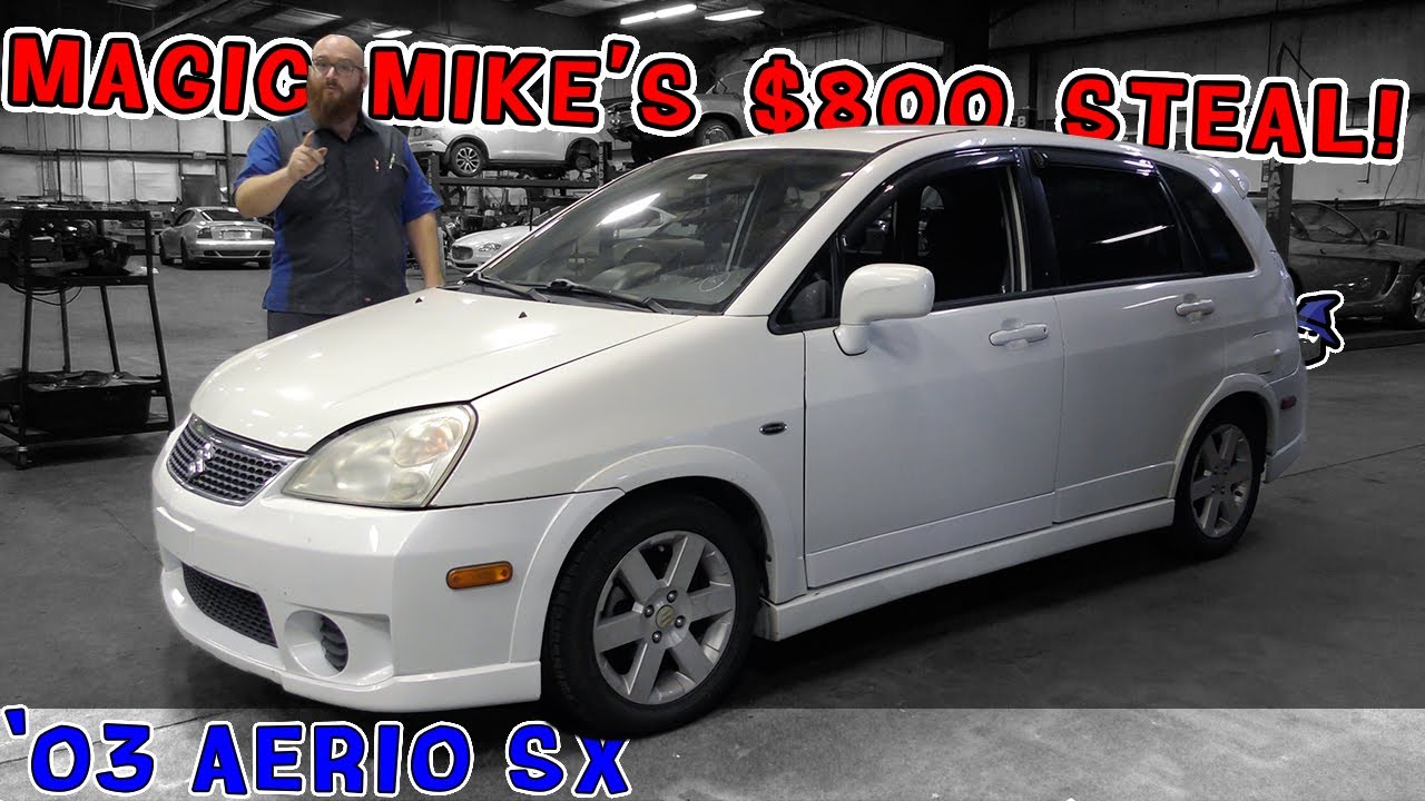 Almost as good as a Toyota! Can this '03 Suzuki Aerio really be that good? CAR WIZARD checks it out