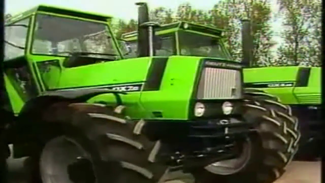 Deutz-Fahr Traktoren: DEUTZ DX-Baureihe (Original Werbung)