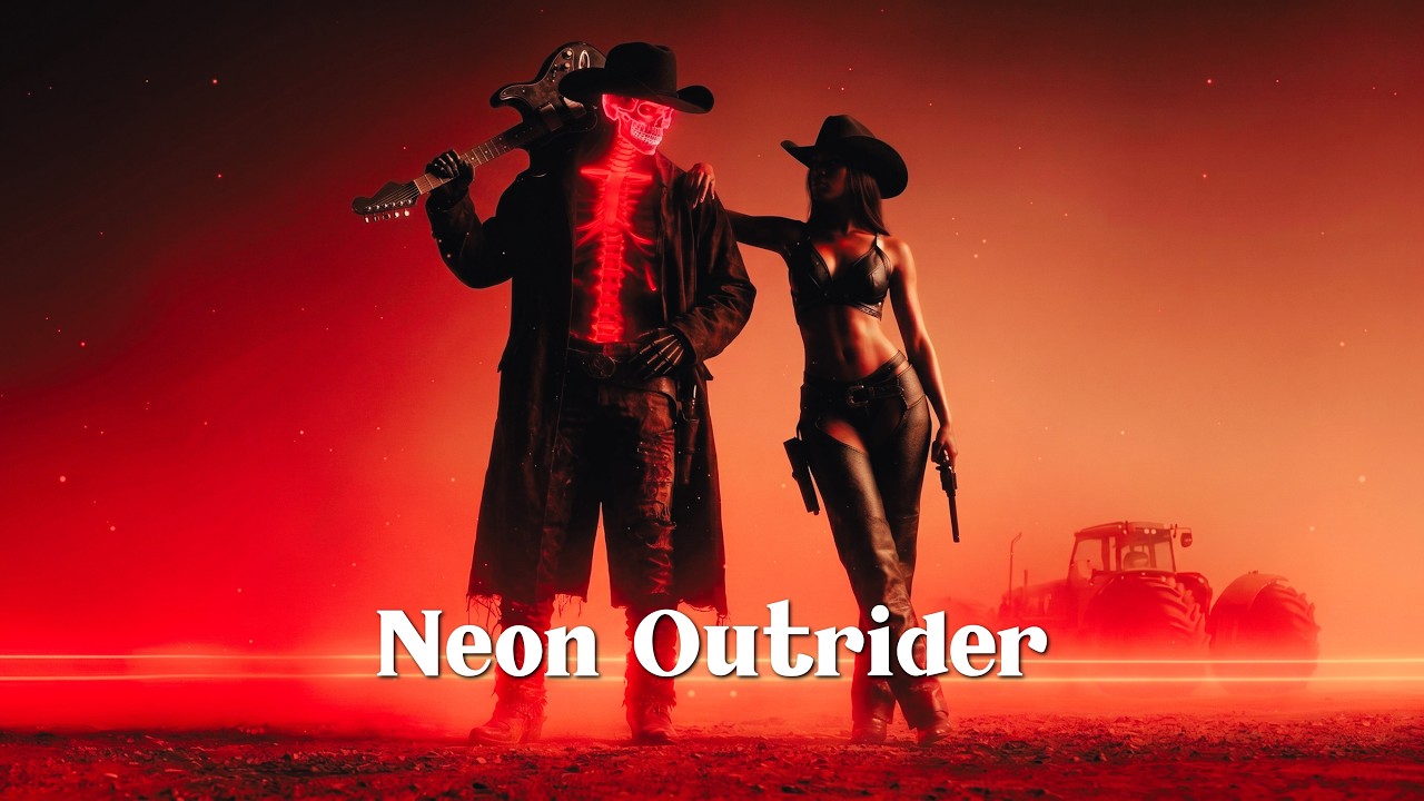 Neon Outrider - Desert Rock Bass Mix | Midnight Highway Focus