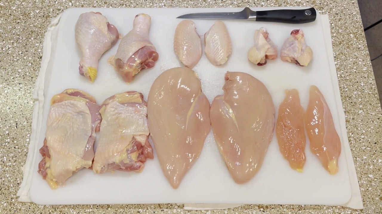 The SIMPLEST Way to Break Down a Whole Chicken