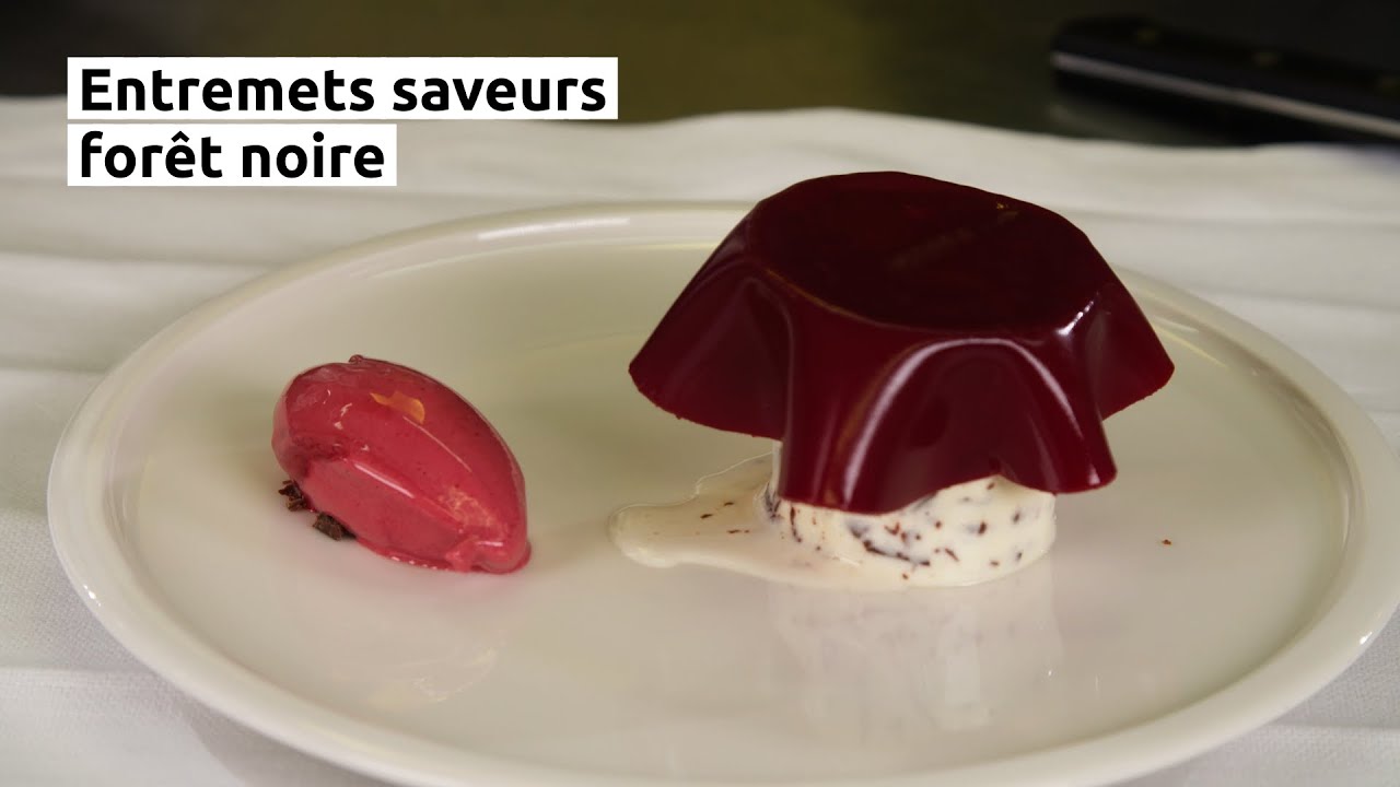 Entremets saveurs forêt noire