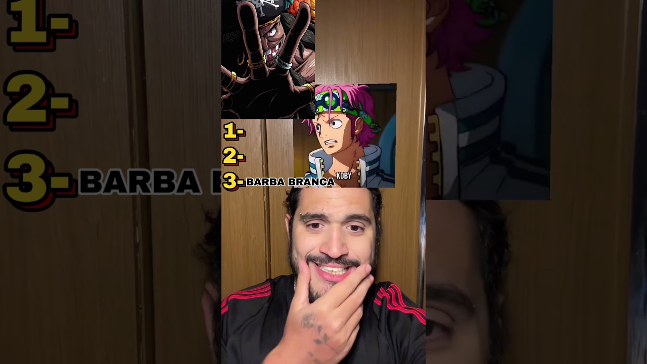 TRÊS PERSONAGENS MAIS PODEROSOS VERSÃO ONE PIECE!! 