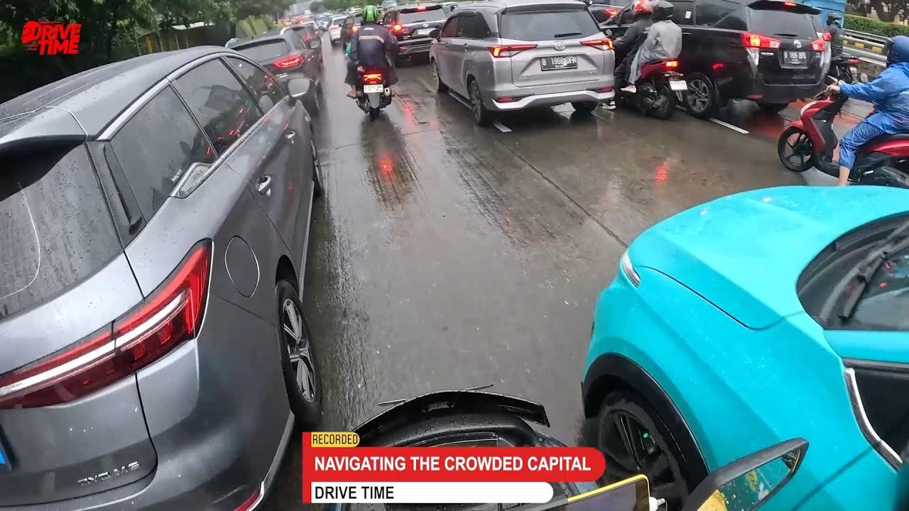 Battling Heavy Rain on a Morning Trip to Cawang | Drive Time Jan 22, 2026