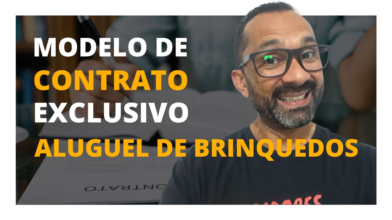 Modelo de Contrato de Locação ou Aluguel de Brinquedos