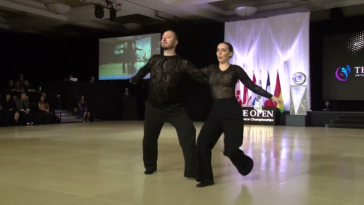 Teddy Sanchez and Dianeva Poirson - 3rd place Showcase Finals - The Open 2023