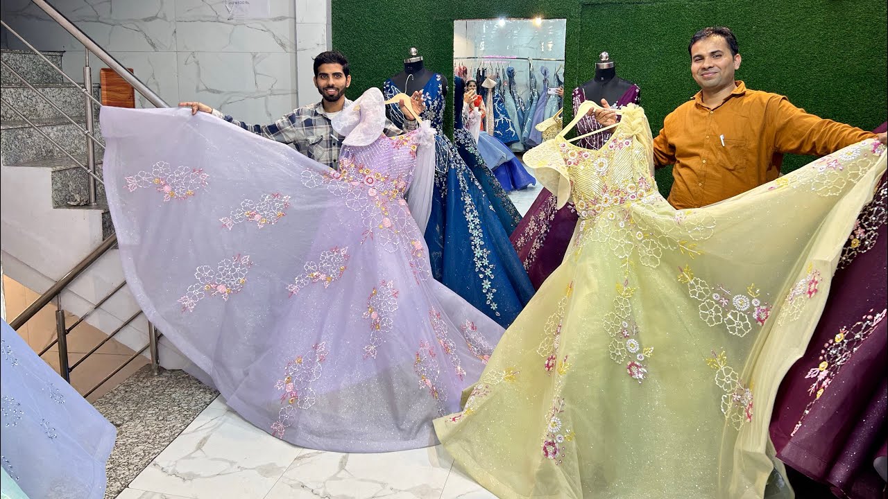 2024 के New Gown देख लो ||Gown का धमाके दर सेल || Danish Collection मे ||Best seller in Chandnichowk