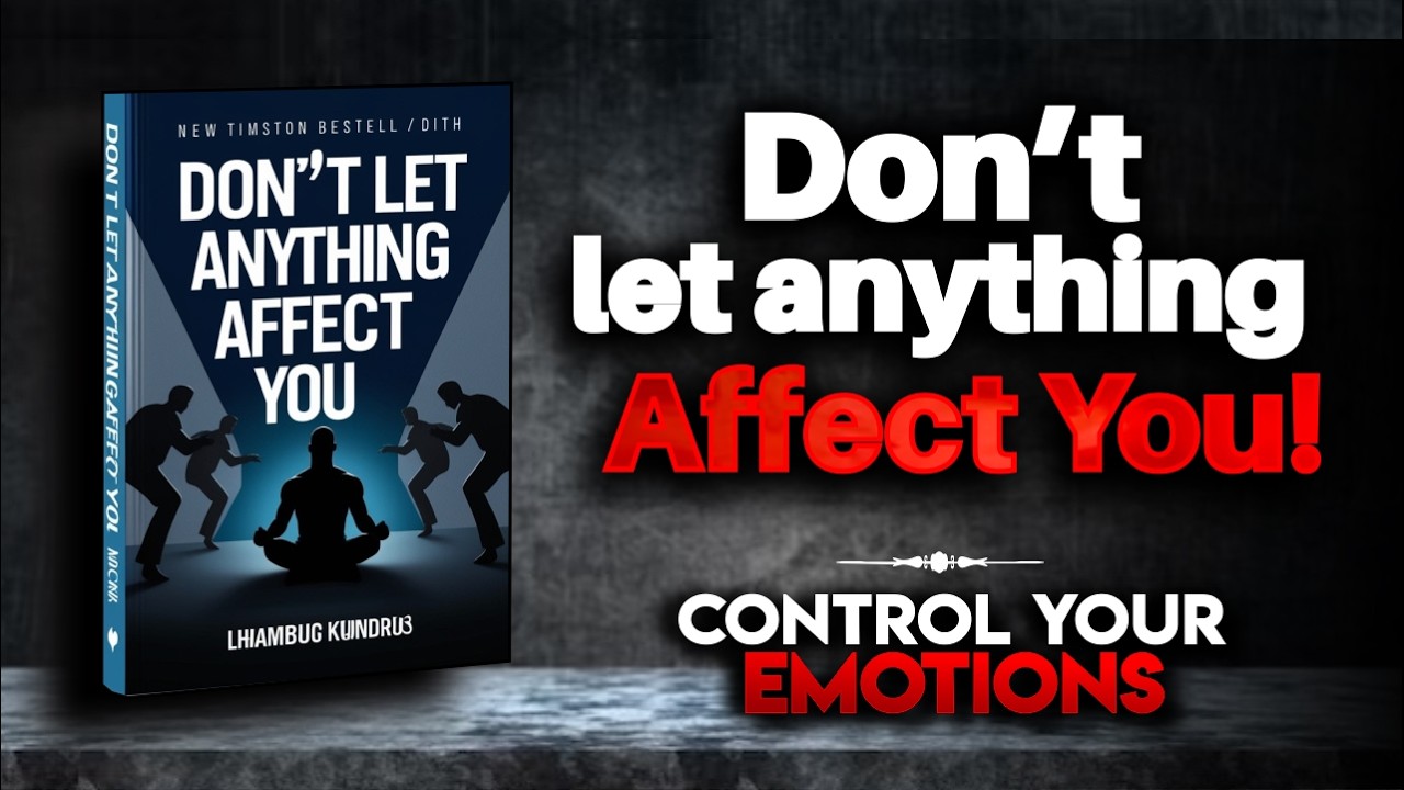 How to Stop Letting Anything Affect You (Audiobook)