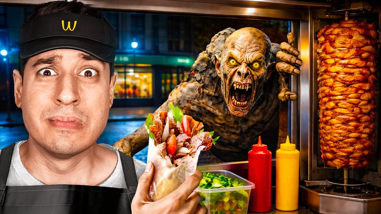 DAO Sam Hranu LAŽNOJ OSOBA... (Shawarma Kiosk)