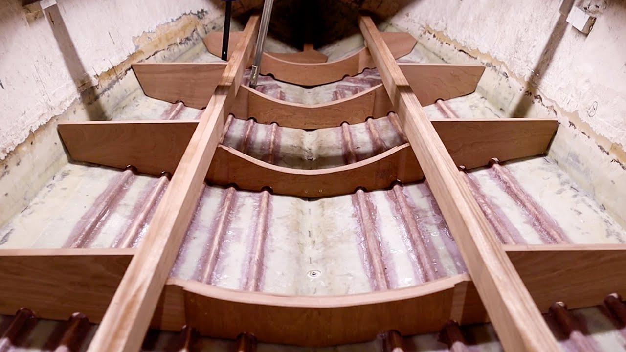 Новые каркасы и стрингеры для лодок из красного дерева | Реставрация лодок Healey, часть 4